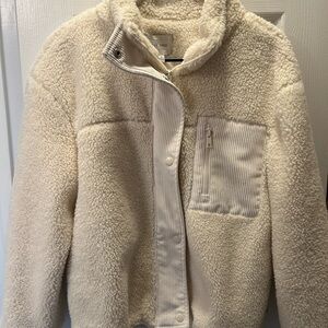 Love Tree Cream Teddy Jacket
